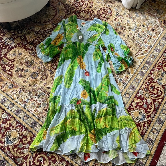 Farm Rio Fresh Bananas Maxi Dress - Picture 9 of 15